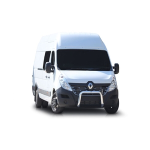 ECB Textura Black Powdercoat Nudge Bar to suit Renault Master 06/13 - 09/19