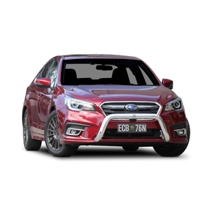 ECB Silver Hammertone Powdercoat Nudge Bar to suit Subaru LIBERTY MY19 12/18 - 12/20