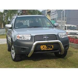 ECB Textura Black Powdercoat Nudge Bar to suit Subaru Forester 07/05 - 02/08