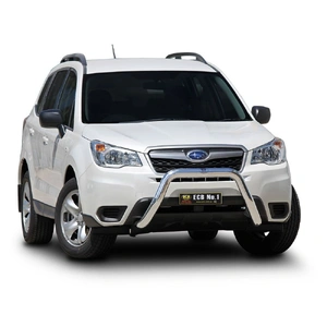 ECB Black Ripple Nudge Bar to suit Subaru Forester XT Model 02/13 - 12/15