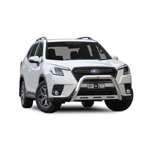 ECB Black Ripple Nudge Bar to suit Subaru Forester Inc Hybrid 07/18 - 07/21