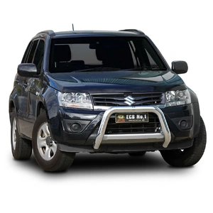 ECB Black Ripple Nudge Bar to suit Suzuki Grand Vitara Petrol Mod 08/12 - 12/18
