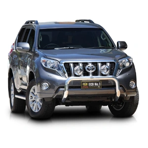ECB Black Ripple Nudge Bar to suit Toyota Prado 150 Series 2 GXL 11/13 - 10/17