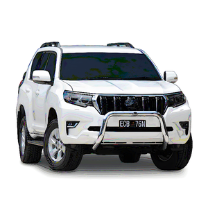 ECB Black Ripple Nudge Bar to suit Toyota Prado GX 11/17 - Onwards