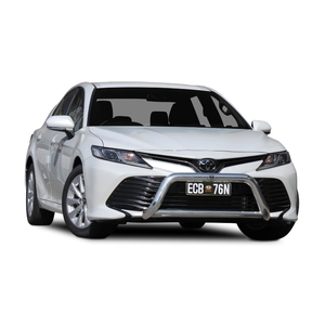 ECB Silver Hammertone Powdercoat Nudge Bar to suit Toyota Camry Ascent Non Sen Mod 10/18 - 01/21