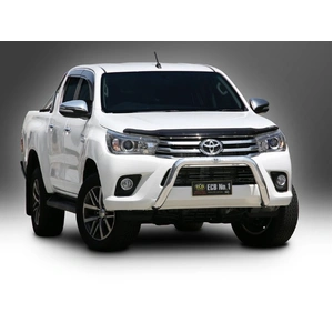 ECB Black Ripple Nudge Bar to suit Toyota HiLux Workmate 4WD Narrow Cab 07/15 - 05/18