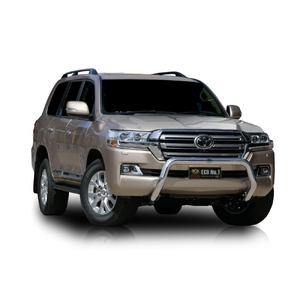 ECB Black Ripple Powdercoat Nudge Bar to suit Toyota LandCruiser 200 Series GXL 01/16 - 06/21