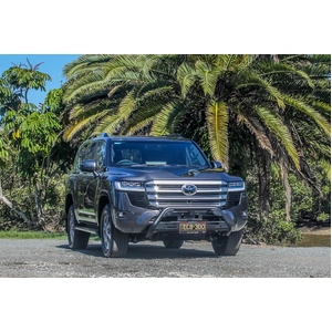 ECB Black Ripple Nudge Bar to suit Toyota LandCruiser 300 Series 07/21 - Onwards