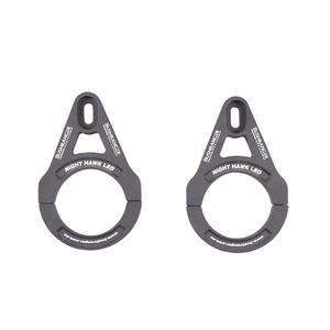 Bushranger Night Hawk 3" Tube Clamp Brackets - Extended