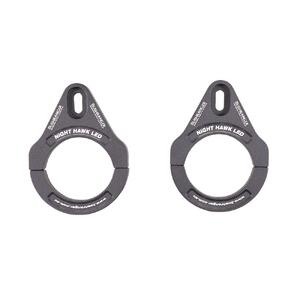 Tube Clamp Pair 49-51mm (2") Black