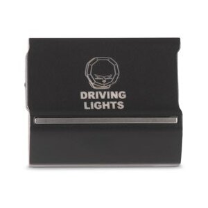 Bushranger Night Hawk Driving Light Switch for Volkswagen Amarok 2016 - 2023 Top Dash (Chrome Strip)