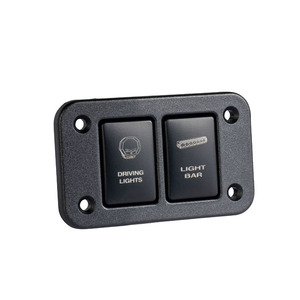 Bushranger Night Hawk Universal Switch Panel (2 Switches)