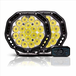 Bushranger Night Hawk 7" VLI Series LED Driving Light Kit