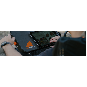 Oztent Side Table - Height and Tilt Adjustable