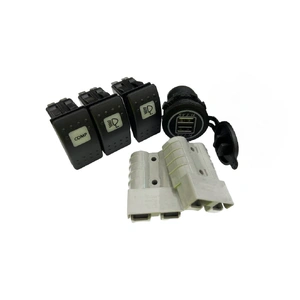 Pirate Camp Co. Rear Cargo Area Switch Panel Accessory Pack to suit Ford Everest 2023 - Onwards