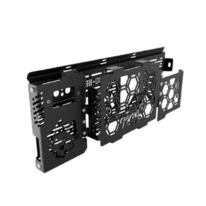 Pirate Camp Co. 150Ah In Tub Wheel Arch Lithium Mount with Molle Panel Pocket Storage to suit Ford Ranger 2022 - Onwards
