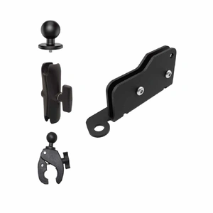 Pirate Camp Co. Starlink Mini Pipe Clamp Kit with Base Plate