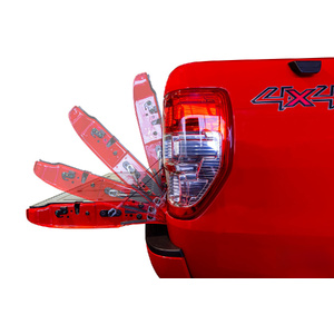 HSP Tailgate Assist to suit Ford Ranger / Raptor PX 2012 - 2023 (Weight Reduction & Dampener)