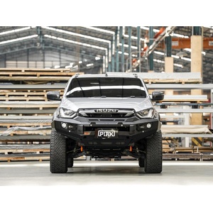 Piak Elite Non Loop Bullbar (Orange Recovery Points & Black Bash Plate) to suit Isuzu D-Max  01/07/2020 - 31/10/2023