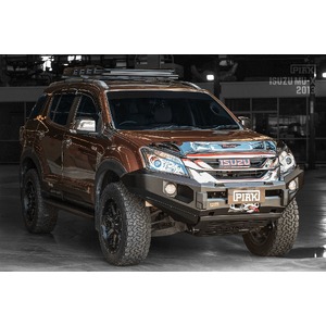 Piak Elite Non Loop Bullbar (Black Recovery Points & Bash Plate) to suit Isuzu MU-X  01/11/2013 - 31/10/2016
