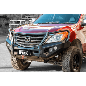 Piak Elite Loop Bullbar (Black Recovery Points & Orange Bash Plate) to suit Mazda BT-50  01/10/2011 - 30/06/2020