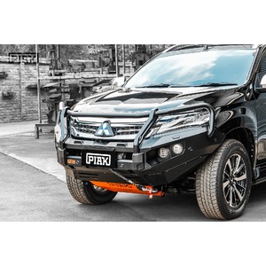 Piak Elite Loop Bullbar (Black Recovery Points) to suit Mitsubishi Pajero Sport QE 01/10/2015 - 15/11/2019