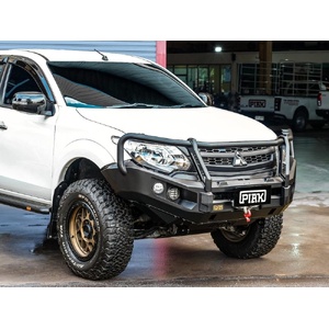 Piak Elite Loop Bullbar (Orange Recovery Points) to suit Mitsubishi Triton MQ 01/01/2015 - 31/10/2018
