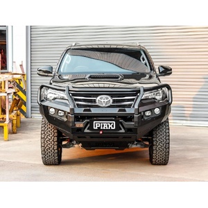 Piak Elite Loop Bullbar (Orange Recovery Points & Black Bash Plate) to suit Toyota Fortuner GUN156R 01/08/2015 - 30/05/2018