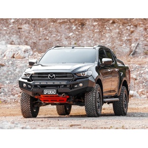 Piak Genesis Non Loop Bullbar (Black Recovery Points & Orange Bash Plate) to suit Mazda BT-50  01/07/2020 - 15/12/2024
