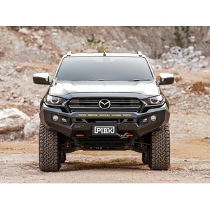 Piak Genesis Non Loop Bullbar (Orange Recovery Points & Black Bash Plates) to suit Mazda BT-50  01/07/2020 - 15/12/2024