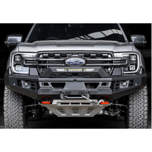 Piak Genesis Non Loop Bullbar (Orange Recovery Points & Black Bash Plate) to suit Ford Ranger PY 15/03/2022 - Onwards