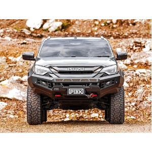 Piak Genesis Non Loop Bullbar (Orange Recovery Points & Black Bash Plate) to suit Isuzu D-Max RG 01/11/2023 - Onwards