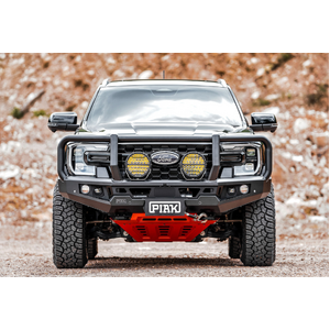 Piak Genesis Loop Bullbar (Black Recovery Points & Orange Bash Plate) to suit Ford Everest UB / U704 01/06/2022 - Onwards