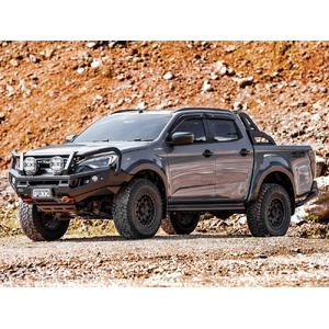 Piak Genesis Loop Bullbar (Orange Recovery Points & Black Bash Plate ...