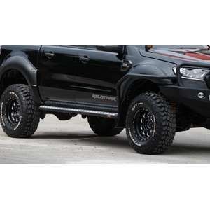 Piak Side Steps to suit Ford Ranger 06/15 - 06/18 (Black)