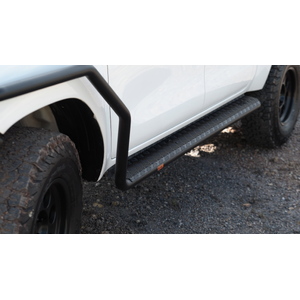 Piak Side Steps to suit Toyota Hilux 07/15 - 05/18 (Black)