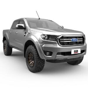 EGR Alabaster White Full 6 Piece Set Fender Flares for Ford Ranger WildTrak PX Mk3 9/18 on