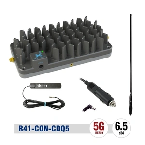 Cel-Fi Roam R41 3G/4G/5G Mobile Signal Booster with RFI CDQ5 Antenna