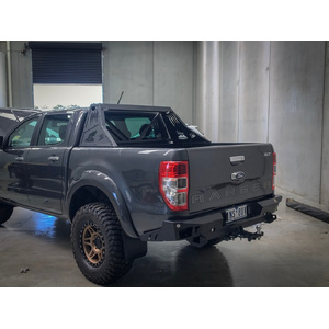 Offroad Animal Rear Bumper and Tow Bar, Ford Ranger PX 2011-2022, Mazda BT50- 2011- 2020