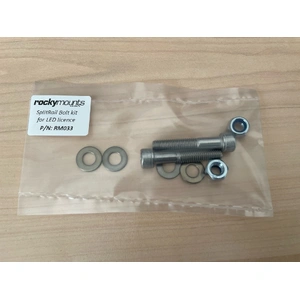 X-Country LED Licence Plate Bracket Kit for Rockymounts SplitRail LS