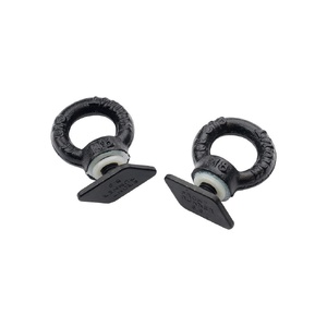 Black Tie Down Rings / Eye Bolts for Tracks by Front Runner - RRAC221