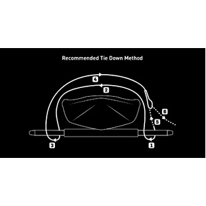 Rhino-Rack RTD35P 3.5m Rapid Straps w/ Buckle Protector