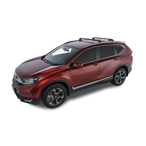 Rhino Vortex RVP Black 2 Bar Roof Rack for HONDA CR-V  5dr SUV (Flush Rails) 7/17 On