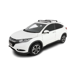 Rhino Vortex RVP Black 2 Bar Roof Rack for HONDA HR-V Gen 2 4dr SUV (Flush Rails) 2/15 On