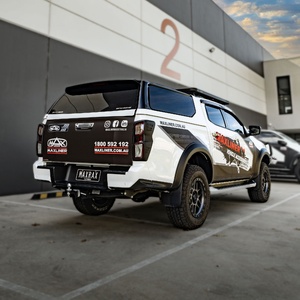 Maxliner Gen 2 Venture Canopy with Lift / Lift Windows to suit Isuzu D-Max 06/20 - Onwards (Mercury Silver / Black)