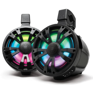 EcoXGear SoundExtreme ExtremeTower TA8 Amplified Marine Speakers (Black)