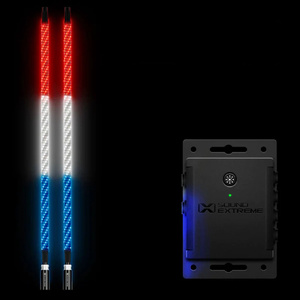 EcoXGear SoundExtreme ExtremeWhip RGB LED Whip with LEDCast Controller - Twin Pack (122cm)