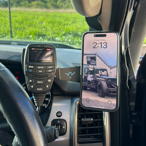 Scrub King Phone & UHF Mount to suit Ford Ranger PX 2012 - 2022