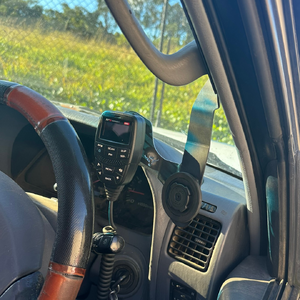 Scrub King Phone & UHF Mount to suit Toyota Prado 90 Series