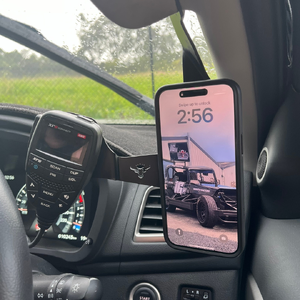 Scrub King Phone & UHF Mount to suit Mitsubishi Triton MQ 2015 - 2019